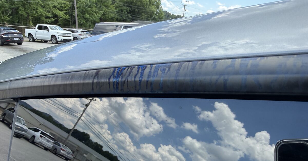 How to Fix Tesla Window Trim Discoloration (Rainbow Stains)